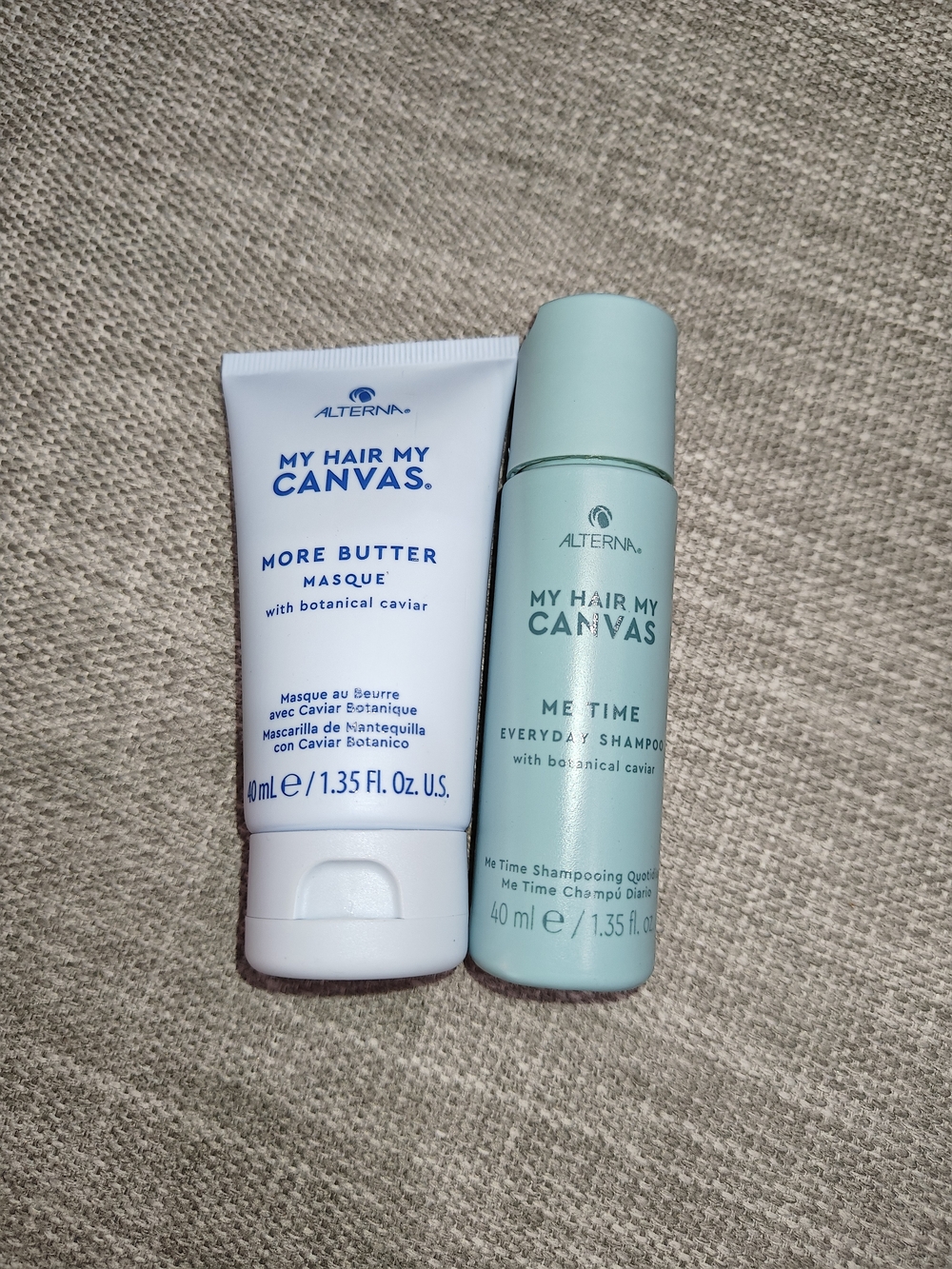 Alterna My Hair My Canvas More Butter Masque & Me Time Shampoo - Travel Size Set